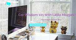 Desktop Screenshot of catwisdom101.com